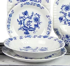 Komplet talerzy na 6 osób (19el) Chodzież - Iwona K101 TP26