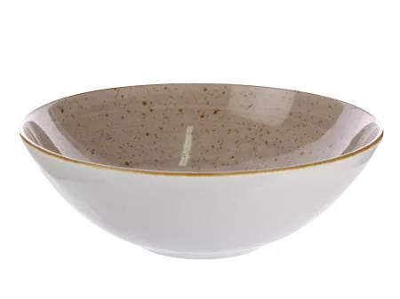 Talerz głęboki 18 cm Lubiana - Boss 6630T BRĄZOWY