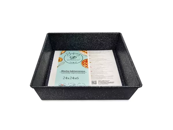 Forma kwadratowa 24 cm Meyerhoff - Marmur 1TR.FOR.2370 Forma kwadratowa 24 cm Meyerhoff - Marmur 1TR.FOR.2370