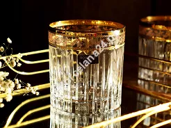Kpl. szklanek 360 ml (6szt)  Bohemia Prestige - Timeless Dorato 4SB.TID.949667