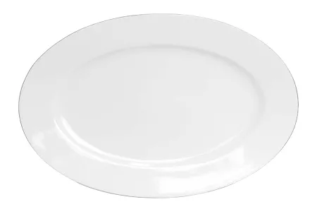 Półmisek owalny 33 cm Chodzież  - Yvonne 9718 PLATYNOWA LINIA