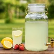 Szklany słoik z kranem 3,5 L Festa Italia -  Złoty 6.SŁO.5328