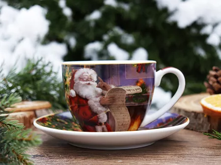 Komplet 2 filiżanek 0,27 L Duo - Santa letter 15.SAL.K2FS