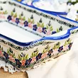 Naczynie do zapiekania 29 cm prostokątne Bolesławiec - Mariańska Koronka gat. I