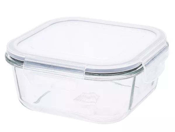 Pojemnik kwadratowy 0,75 L z pokrywką Altom Design - Fresh 07.POJ.8498 Pojemnik kwadratowy 0,75 L z pokrywką Altom Design - Fresh 07.POJ.8498