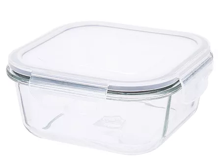 Pojemnik kwadratowy 0,75 L z pokrywką Altom Design - Fresh 07.POJ.8498