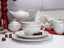 Garnitur do herbaty na 12 osób (41 el) Chodzież - Yvonne G309
