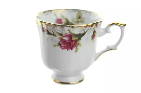 Filiżanka 0,22 L (prosta, bez spodka) Chodzież  - Iwona B013 ZŁOCONA RÓŻA