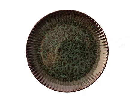 Talerz deserowy 21 cm Lubiana - Stoneware Jade