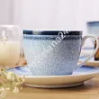 Serwis obiadowo - kawowy na 6 osób (32 el.)  Bogucice - Rea Blue 1216