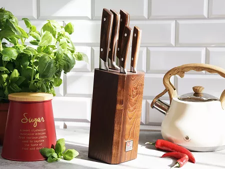 Komplet noży kuchennych (6el) w bloku Amefa / Richardson Sheffield - ARDENT 1A.RS.ARDE.K5