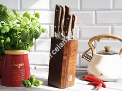 Komplet noży kuchennych (6el) w bloku Amefa / Richardson Sheffield - ARDENT 1A.RS.ARDE.K5