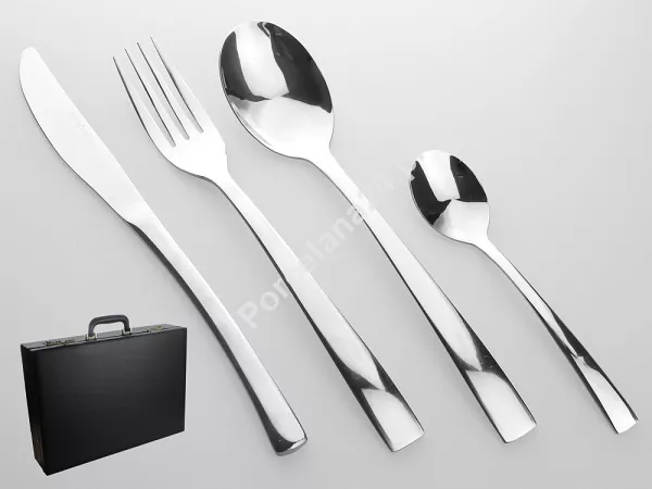 Komplet sztućców 69 cz. na 12 osób Altom Design - Future (walizka) 07.FUT.K69 Komplet sztućców 69 cz. na 12 osób Altom Design - Future (walizka) 07.FUT.K69