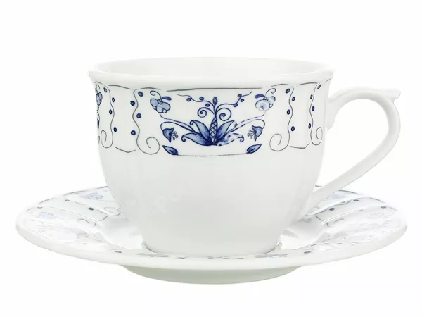 Filiżanka ze spodkiem 0,35 L / 17 cm - Maria 6101 (cebula)  Filiżanka ze spodkiem 0,35 L / 17 cm - Maria 6101 (cebula) 