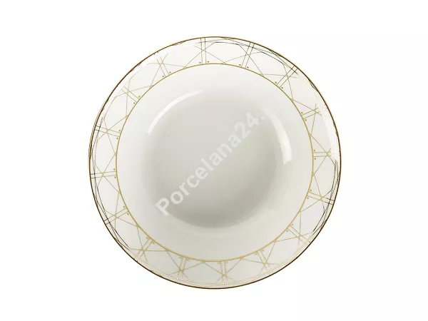 Salaterka 23 cm Ćmielów - Jenny Solaris White Salaterka 23 cm Ćmielów - Jenny Solaris White