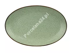 Półmisek owalny 31 cm Bogucice - Alumina Circus Green 1115