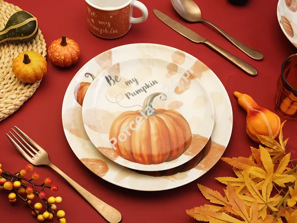 Komplet talerzy na 6 osób (18 el.) Lubiana - Roma / Boss Be My Pumpkin Komplet talerzy na 6 osób (18 el.) Lubiana - Roma / Boss Be My Pumpkin