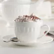 Filiżanka ze spodkiem 0,25 L / 16 cm Villa Italia - Mesyna White ES659