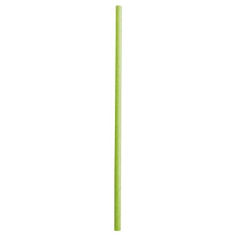 Słomka papierowa 19,7 cm - Opakowanie 100 szt. - Classic Zielona EM.PA.SŁ-Z