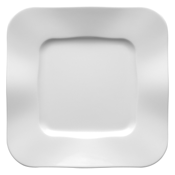 Talerz deserowy 17 cm Lubiana - Moving biały