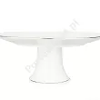 Patera na nóżce 28 cm Bogucice - Lolita Platin 1183