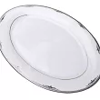 Półmisek 38 cm Bogucice - Luxor Platin 1045