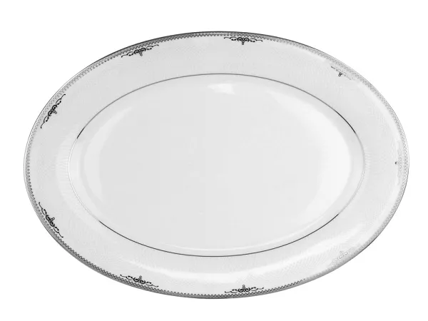 Półmisek 38 cm Bogucice - Luxor Platin 1045 Półmisek 38 cm Bogucice - Luxor Platin 1045