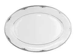 Półmisek 38 cm Bogucice - Luxor Platin 1045