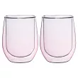 Kpl. 2 szklanek termicznych 300 ml Altom Design - Andrea Różowe 07.AND.8152