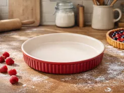 Naczynie ceramiczne do tarty 24 cm Altom Design - Red Chilli 07.AK.1231