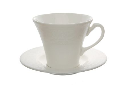 Filiżanka ze spodkiem 0,10 L / 11,5 cm Karolina - Lorel FBC 0210016 ecru