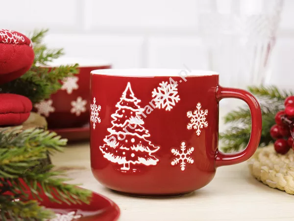 Kubek 0,37 L Altom Design - Zimowa Choinka 07.CHR.3131 Kubek 0,37 L Altom Design - Zimowa Choinka 07.CHR.3131