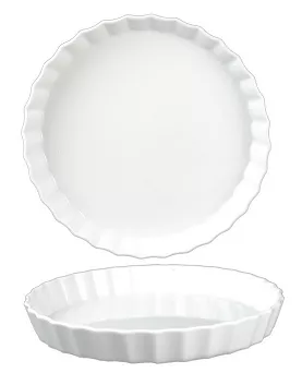 Naczynie ryflowane (na tartę) 27 cm Lubiana n/dek (nr 1646)