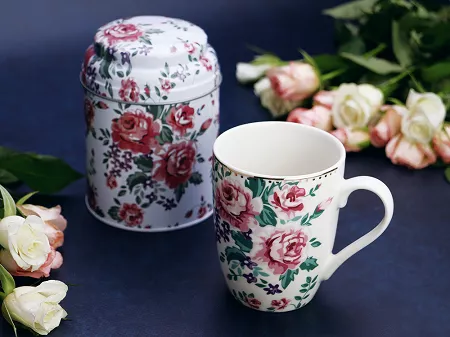 Zestaw prezentowy kubek 0,3 L i puszka  Altom Design - Charlotta 07.ZP.2361