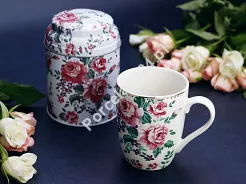 Zestaw prezentowy kubek 0,3 L i puszka  Altom Design - Charlotta 07.ZP.2361