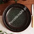 Komplet talerzy na 6 osób (18 el.) Lubiana - Stoneware Jade