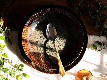 Komplet talerzy na 6 osób (18 el.) Lubiana - Stoneware Jade