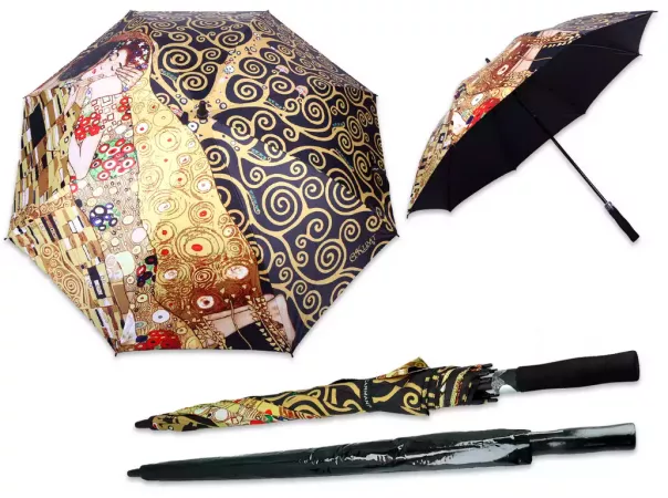 Parasol automatyczny 93 cm Carmani - Gustav Klimt The Kiss / Drzewo 33.021-6610 Parasol automatyczny 93 cm Carmani - Gustav Klimt The Kiss / Drzewo 33.021-6610