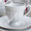 Filiżanka ze spodkiem (wysoka) 0,25 L / 15,7 cm Chodzież - Maria Teresa B014