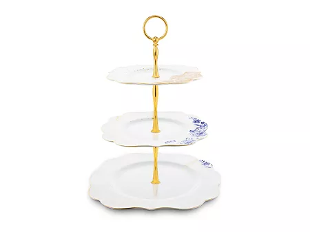 Patera 3 stopniowa Pip Studio - Royal White 51.RW.018.070