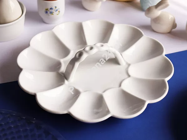 Półmisek do jaj 23 cm z uchwytem  - Tragar 1TR.TDJ.43406 Półmisek do jaj 23 cm z uchwytem  - Tragar 1TR.TDJ.43406