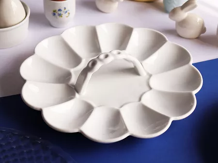 Półmisek do jaj 23 cm z uchwytem  - Tragar 1TR.TDJ.43406