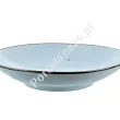 Komplet talerzy na 6 osób (18 el.) Bogucice - Alumina Cottage Sky 1091