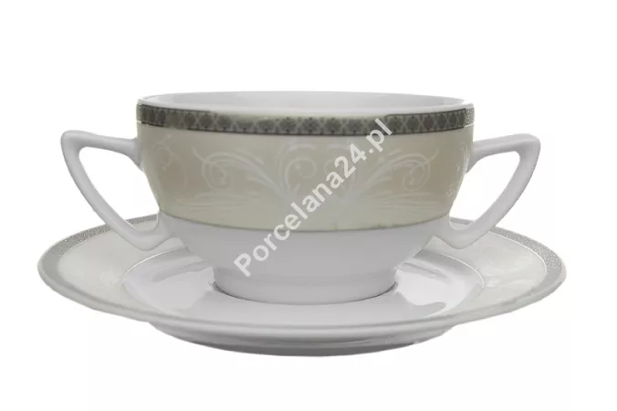 Bulionówka ze spodkiem 0,3 L Lubiana - Ambasador 5168 Bulionówka ze spodkiem 0,3 L Lubiana - Ambasador 5168