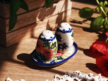 Komplet do przypraw Bolesławiec - Maki Smolińskiej gat. I