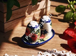 Komplet do przypraw Bolesławiec - Maki Smolińskiej