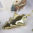 Kubek z metalowym zaparzaczem choinką 0,46 l  Duo - Christmas Village 15.CHV.K46Z