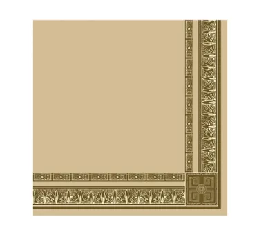 Serwetki 33 x 33 cm (20szt) Polmak - Daisy antyczna rama 55.SD-OG-004601