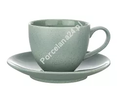 Filiżanka ze spodkiem 0,3 L / 16 cm  Bogucice - Alumina Granite Mint Blue 1129
