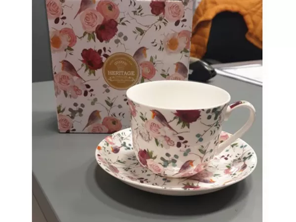 Filiżanka ze spodkiem 0,45 L Brookes Empireware - Bouquet 33.703-1510 Filiżanka ze spodkiem 0,45 L Brookes Empireware - Bouquet 33.703-1510